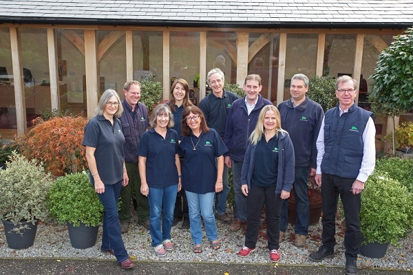 Staff at English Woodlands Nursery