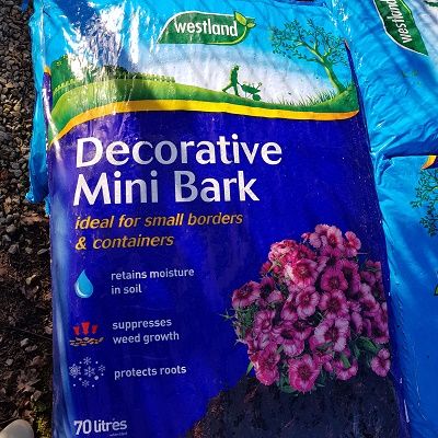 Decorative Mini Bark-70L Bag