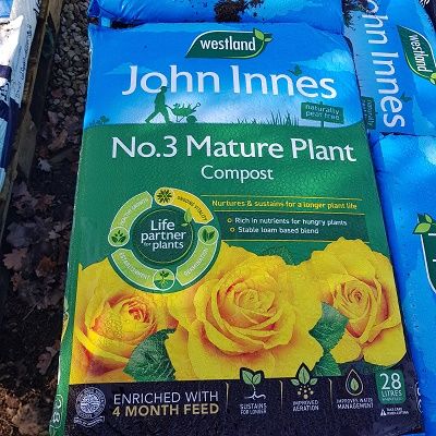 John Innes No 3 Peat Free Compost -28L bag