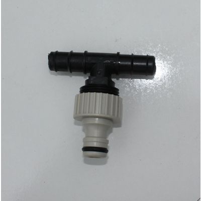 T connector-to 12mm Leaky Pipe